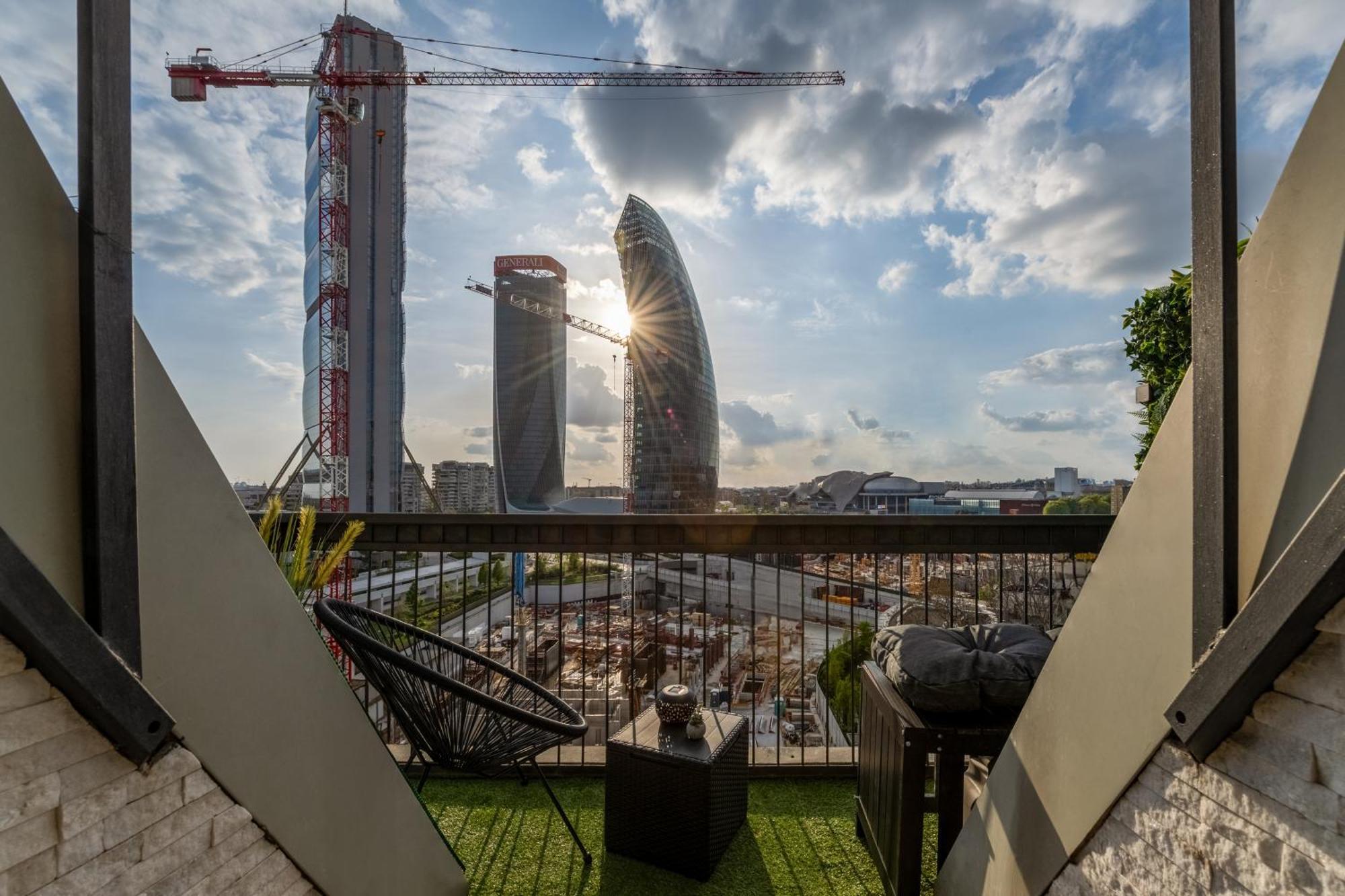 Luxury Skyview Suite - Citylife Apartment - Mico Милан Экстерьер фото